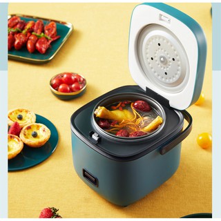 หม้อหุงข้าวขนาดเล็ก หม้อตุ๋น หม้ออุ่นอาหาร Mini rice cooker ✔สินค้าพร้อมส่ง