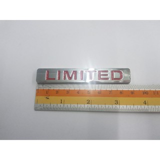 logo Limited ขนาด 8.5 cm