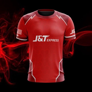 เสื้อยืด Baju Jnt Express | J&amp;T