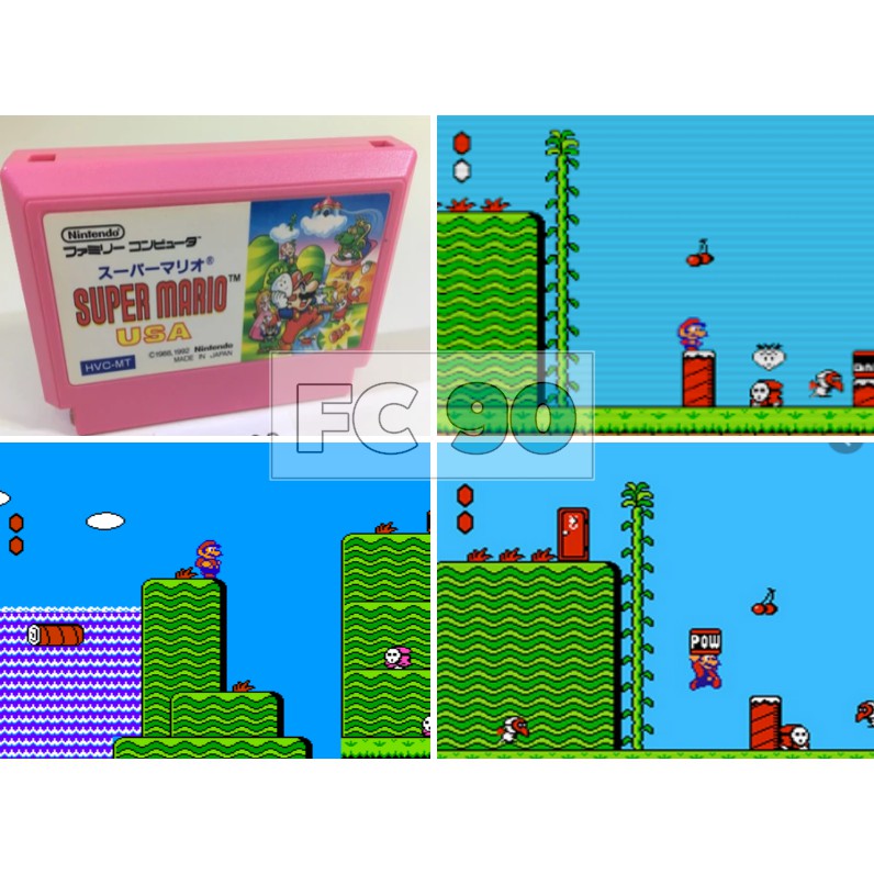ตลับเกมมาริโออาละดิน Super Mario USA [FC] ตลัยแท้ญี่ปุ่น มือสอง ไม่มีกล่อง สภาพดี สำหรับเครื่องเกมฟามิคอม Famicom 348 บาท 