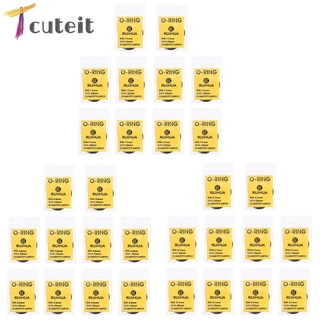 Tcuteit โอริงซีลกันน้ํา 200 ชิ้นสําหรับซ่อมแซมนาฬิกาข้อมือ