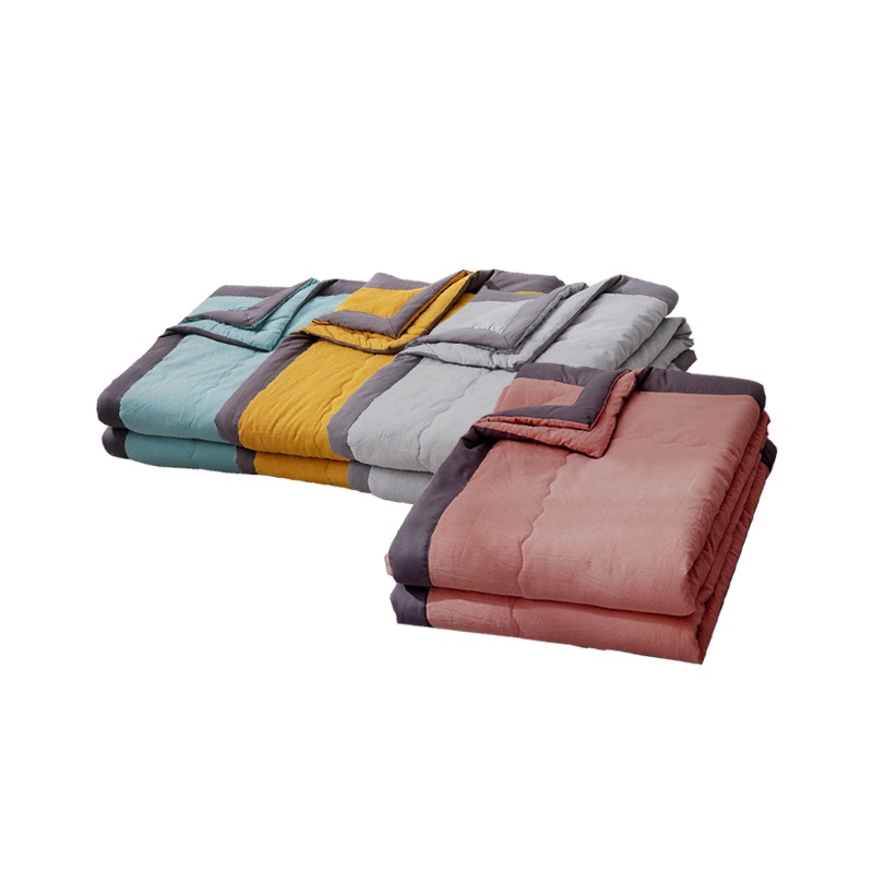 ผ้าห่มหอมนุ่ม Cotton เกรด A  ผ้านวม7ฟุต ขนาด 200X230 cm ผ้าฝ้าย