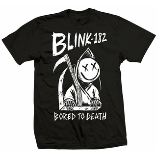 เสื้อยืด ผ้าฝ้าย พิมพ์ลาย Blink 182 Boto Death Blink 182 คุณภาพสูง สําหรับผู้ชาย