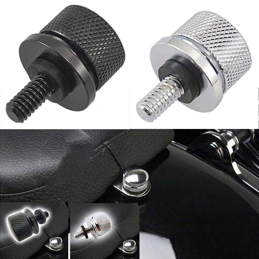 WATTLE 6mm CNC Motorcycle Screw Rear Seat For Harley Sportster Touring