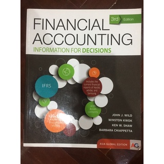 (หนังสือมือสอง MBA) Financial Accounting