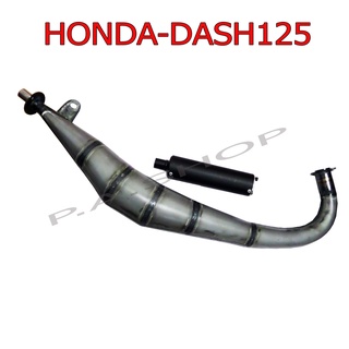 A HOT3ท่อ ท่อสูตร ท่อสนาม ท่อเหน็บ สำหรับ HONDA-DASH125 เก่า ใหม่ (โครตวิ่ง ไม่รอรอบ)โครตเทพดังสะใจโจ๋