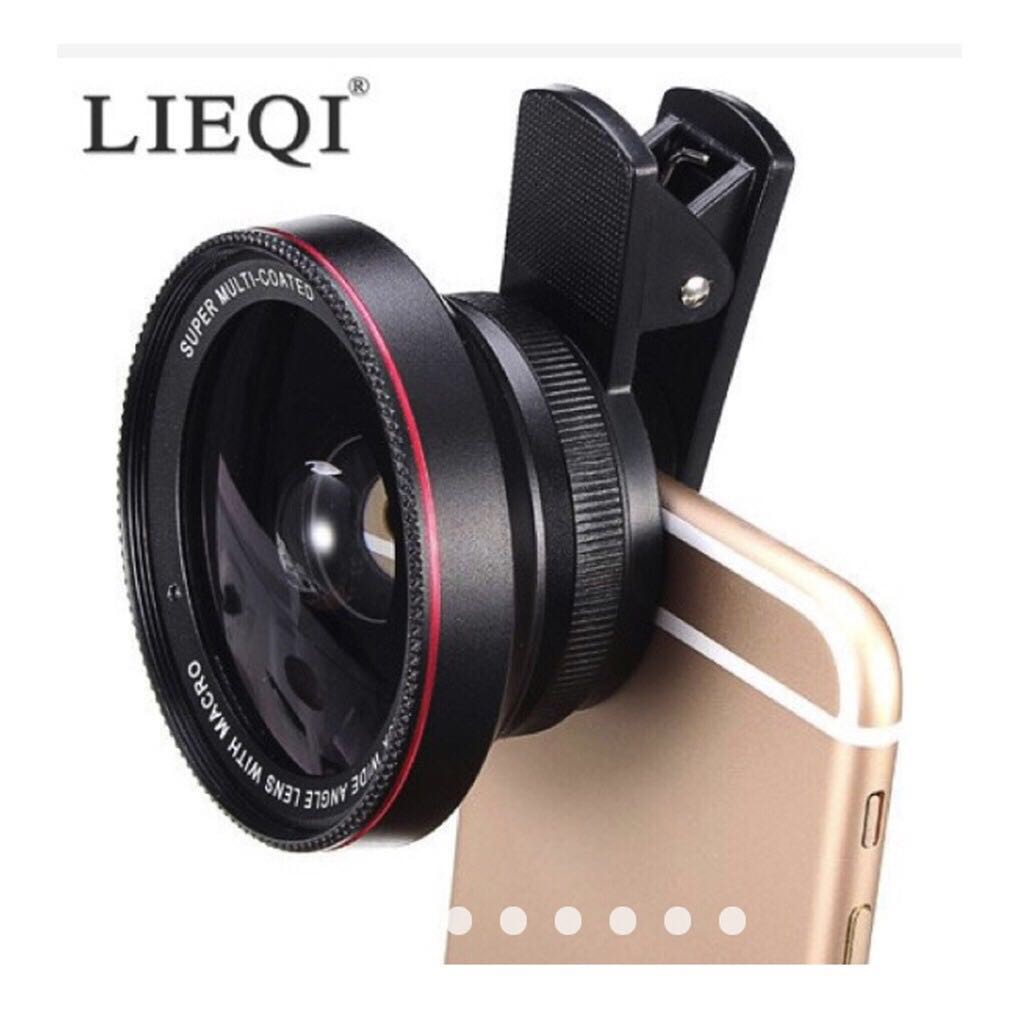 เลนส์เสริมมือถือ LIEQI LQ-025 Super Wide 0.6 & Macro 10x