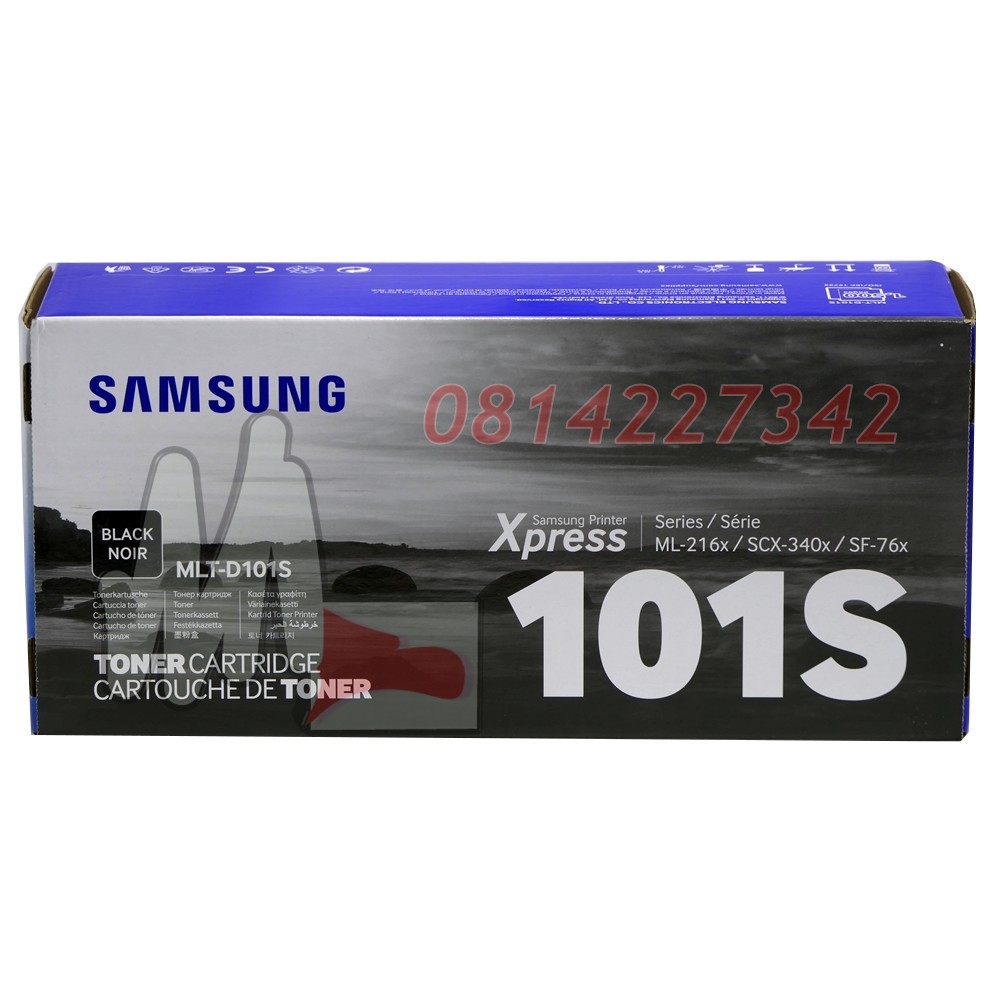 MLT-D101S Samsung หมึกแท้ Original พร้อมส่ง ML2160 / 2165 / 2160W / 2165W / 2168W / SCX3400 / 3405