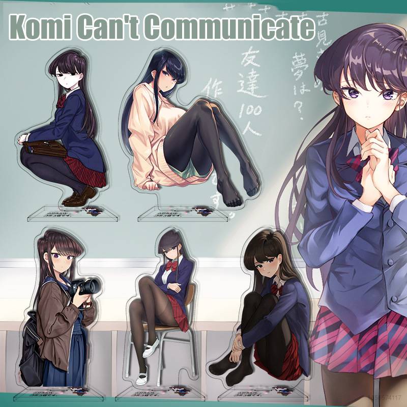 Yyds โมเดลฟิกเกอร์อนิเมะ Komi Cant Communicate ของเล่น ของสะสม สําหรับตกแต่งบ้าน
