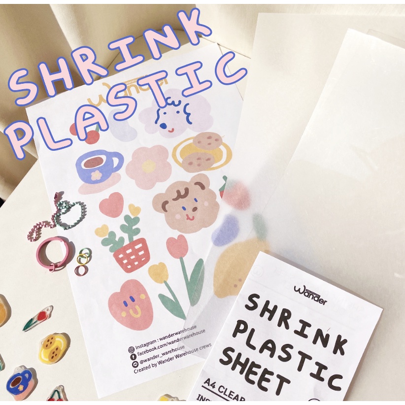 Shrink plastic BEGINNER SET | ชริงค์พลาสติก เซ็ตสำหรับมือใหม่ **รบกวนอ่านรายละเอียดจ้า ^^