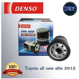 DENSO กรองน้ำมันเครื่อง Toyota all new Altis 2012 ( รหัสสินค้า 260340-0580 )