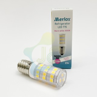 Merlox หลอดตู้เย็น LED 3.5W E14 220-240V วอร์มไวท์ 3000K