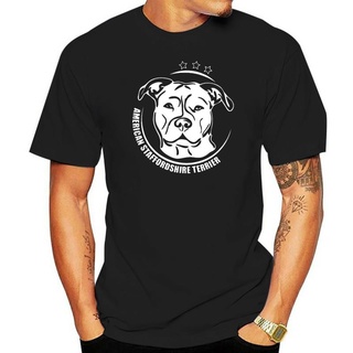 เสื้อยืด ผ้าฝ้าย พิมพ์ลาย Hunde AMERICAN STAFORDSHIRE TERRIER Kopf Wilsigns Siviwonder แฟชั่นสําหรับผู้ชายS-5XL