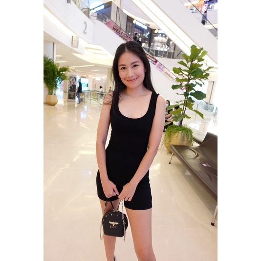 Zoey Romper / Black - Brown