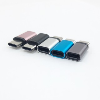 Micro USB Female(มีย) to Type C Male(ผู้) อะแดปเตอร์แปลง(สินค้ามีพร้อมส่ง)