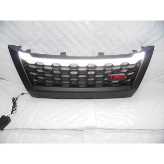 กระจังหน้า Toyota Fortuner 16-19 รุ่น LED BAR TRD logo