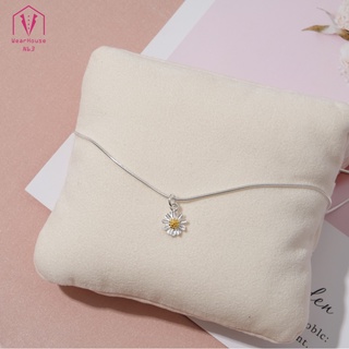 (สร้อยพร้อมจี้เดซี่):🌼Anthea Daisy Pendant with necklace (มีสร้อยหลายแบบ)🌼_Bonita