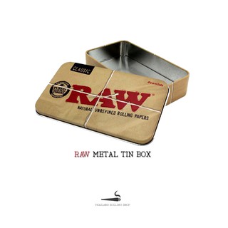 กล่องเหล็กเอนกประสงค์ กล่องใส่ของ RAW Metal Tin Box