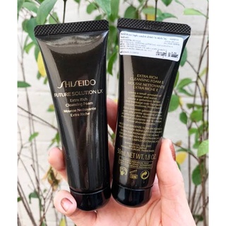 Shiseido Future Solution LX Extra Rich Cleansing Foam  50ml ของแท้100%