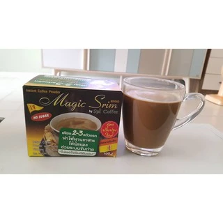 กาแฟ เมจิก สริม 150 g1กล่อง10ซอง(สูตรเจไม่มีน้ำตาล)
