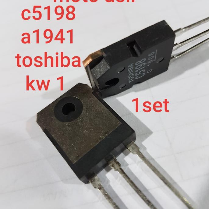 C 5198 A 1941 C5198 A1941 Ori Toshiba Kw 1 2Sc5198 2Sa1941 1 ชุด