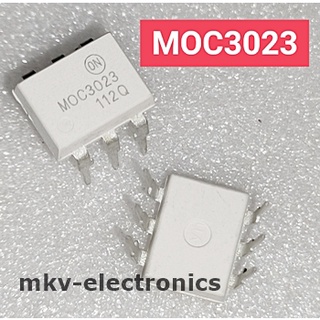 (2ตัว) MOC3023 , 30203, DIP-6 , OPTO - TRIAC IC (รหัสสินค้า M02828)