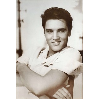 โปสเตอร์ รูปถ่าย ราชา ร็อก เอลวิส เพรสลีย์ Elvis Presley POSTER 20”x30” American Singer King of Rock and Roll V1