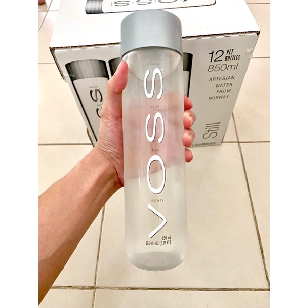 น้ำแร่ Voss ขนาด 850ML (แบบขวดพลาสติก) ของแท้💯