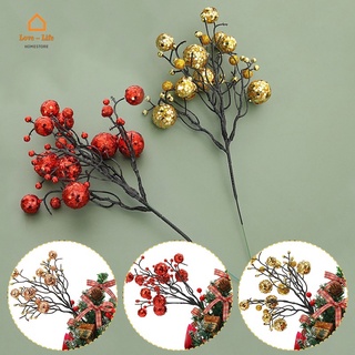 Christmas Festive Atmosphere Home Berry Decorations/ Berry String Cuttings Deco for Home