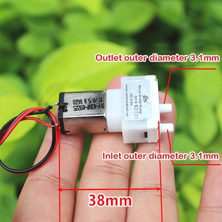 DC 3V 3.7V 4.2V 5V Mini Mute Air Pump Oxygen Pump 030 Motor Water Pump for Fish Water Tank Sphygmomanometer Monitor Doub