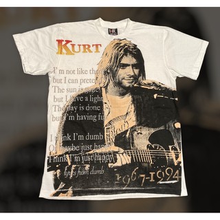 เสื้อOvp Kur tcobain สไตล์ปี90s