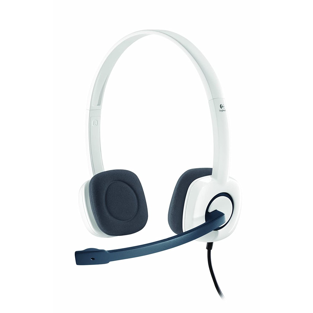 Logitech H150 Stereo Headset สีขาว ของแท้ ประกันศูนย์ 2ปี (White)