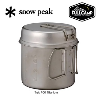 Snow Peak Titanium Trek 900 หม้อสนามไทเทเนียม ชุดหม้อแคมป์ปิ้ง เดินป่า