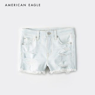 American Eagle Ne(x)t Level High-Waisted Denim Short Short กางเกง ยีนส์ ผู้หญิง ขาสั้น เอวสูง (EWSS 033-6006-868)