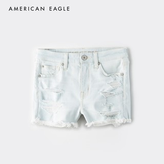 American Eagle Ne(x)t Level High-Waisted Denim Short Short กางเกง ยีนส์ ผู้หญิง ขาสั้น เอวสูง (EWSS 033-6006-868)