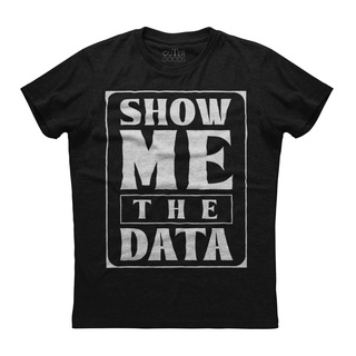 ขายดี!ขายดี เสื้อยืดแขนสั้น พิมพ์ลาย Show Me The Data School Psychologist สีดํา สําหรับผู้ชาย BGcgfc61LKflkk06S-5XL