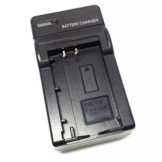 EN-EL24  ENEL24 Battery Charger For Nikon 1 J5, DL18-50, and DL24-85 ...(ชาร์จได้ทั้งในบ้านและรถยนต์ )