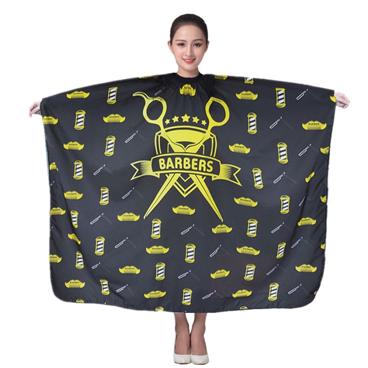 เสื้อคลุมตัดผม สำหรับร้านบาร์เบอร์ ร้านทำผม ร้านเสริมสวย เสื้อกาวน์สำหรับทำผม ราคา ถูกที่สุด ดีลบีเคเค แกลเลอรีภาพที่ 5