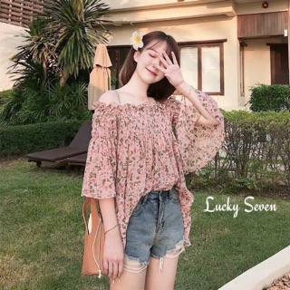 มินิเดรสเปิดไหล่สม็อคสวยๆ ยั่วๆ