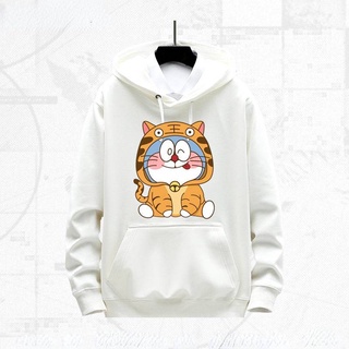 Cartoon Doraemon pattern casual collocation spring and autumn co-wearing comfortable hoodie