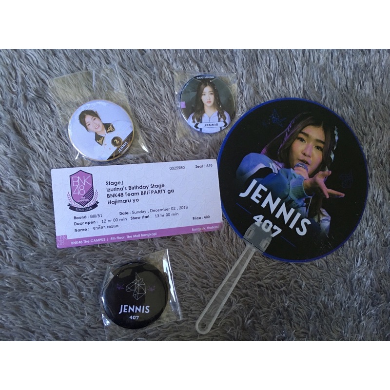 เข็มกลัด BNK48 เจนนิษฐ์