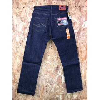 กางเกงBigbear Jeans ทรงกระบอก ผ้าด้านริมแดง ผ้าดิบ  รหัสสินค้า  011012105000