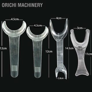 Orichi Machinery Dental Orthodontic Lip Retractor Transparent Plastic Intraoral Cheek Mouth Opener