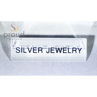 Silver Jewelry แท่งอะคริลิค ใส