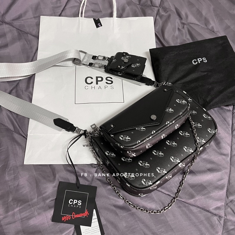 กระเป๋า CPS CHAPS "Multi Pochette" มือหนึ่ง แท้ 100% *ถาพจากสินค้าจริง