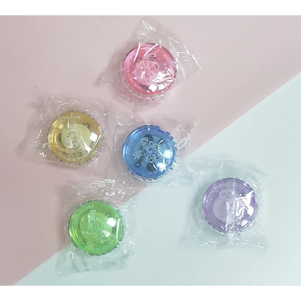 ของเล่นโยโย่เรืองแสง YOYO ลูกดิ่งโยโย่ มีไฟ สุ่มสี พร้อมส่ง ของเล่นเด้งดึ่ง thumbnail 9