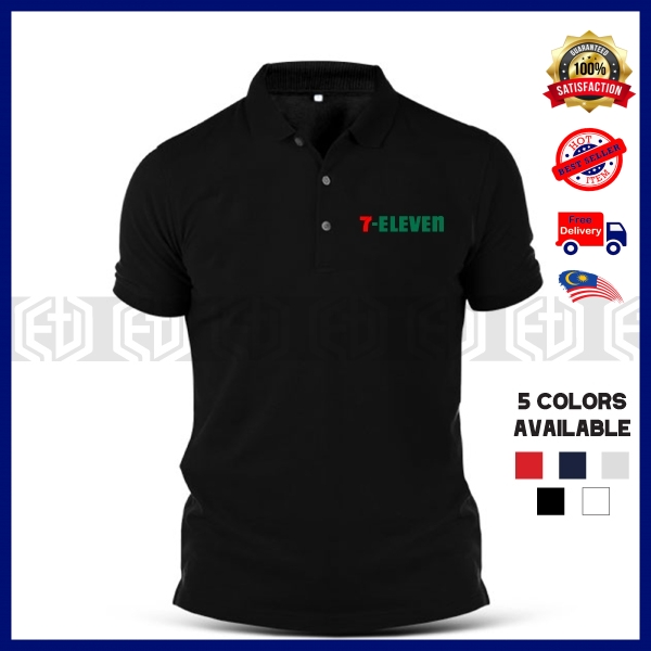 7-Eleven 7 Eleven 7-11 7e / Mart / Company Corporate / เย็บปักถักร้อย / ซูเปอร์มาร์เก็ต / เครื่องแบบ