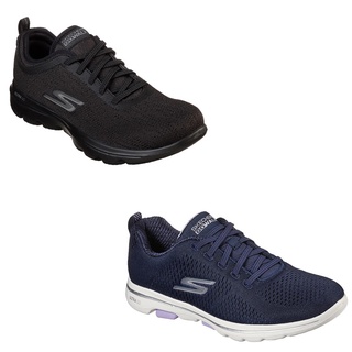 Skechers Collection สเก็ตเชอร์ส รองเท้าผ้าใบ รองเท้ากีฬา สำหรับผู้หญิง W Shoe Gowalk 5 124242 BBK / NVLV (2795)