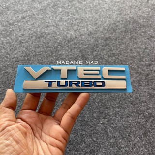 โลโก้ VTEC TURBO ขนาด 14x4cm