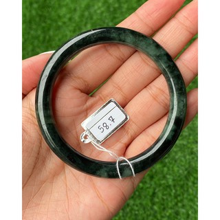 JB58016 หยก พม่า แท้ Jade กำไลหยก (Jadeite bracelet) พม่า (Myanmar)